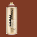 Montana-Cans 01425-8600 Montana Gold NC-Acrylic Professional Spray Paint - Orange Brown, 400 ml Can