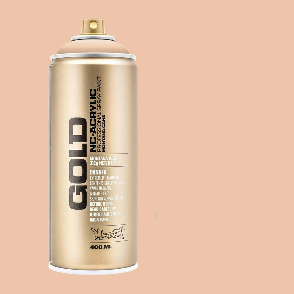 Montana-Cans 01425-8700 Montana Gold NC-Acrylic Professional Spray Paint - Cappuccino, 400 ml Can