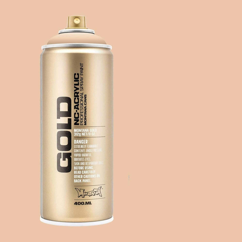 Montana-Cans 01425-8700 Montana Gold NC-Acrylic Professional Spray Paint - Cappuccino, 400 ml Can