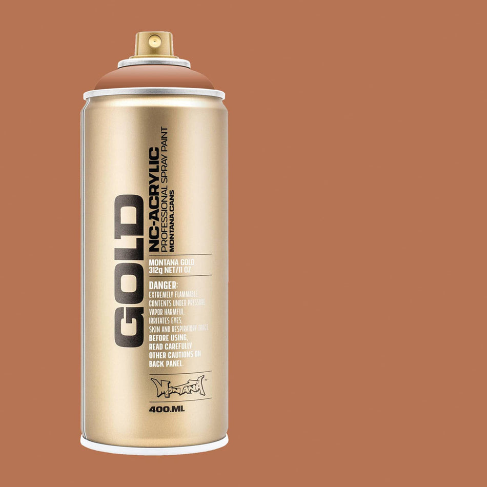 Montana-Cans 01425-8800 Montana Gold NC-Acrylic Professional Spray Paint - Nougat, 400 ml Can
