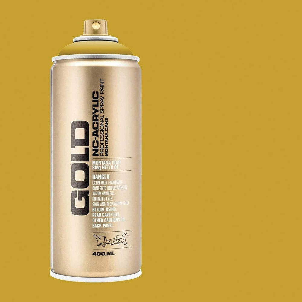 Montana-Cans 01425-8810 Montana Gold NC-Acrylic Professional Spray Paint - Curry, 400 ml Can