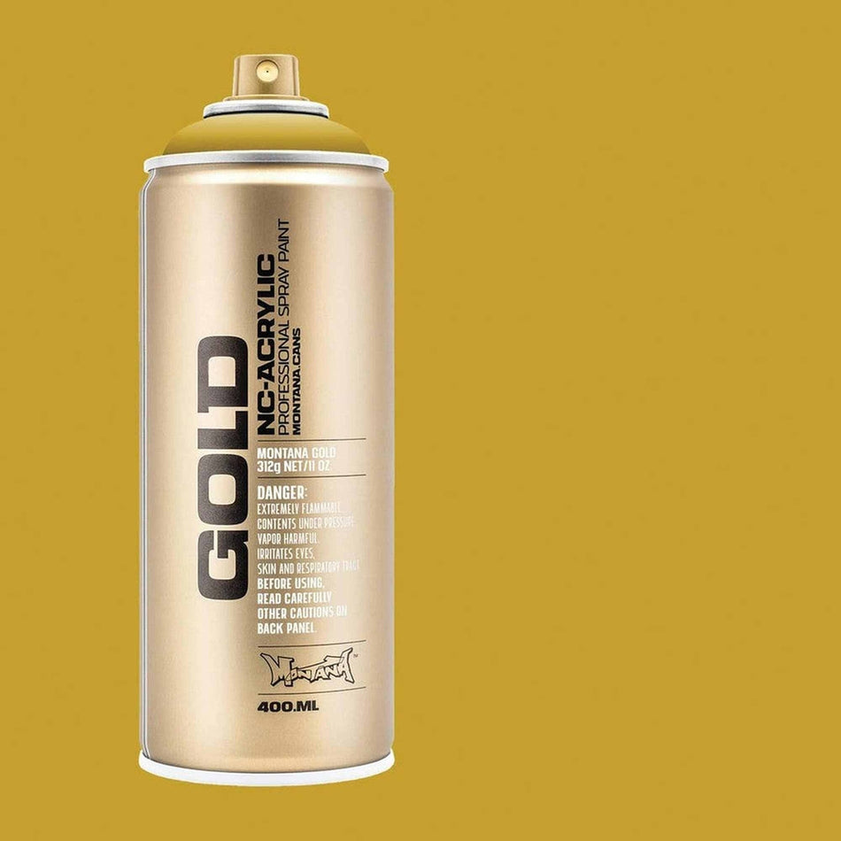 Montana-Cans 01425-8810 Montana Gold NC-Acrylic Professional Spray Paint - Curry, 400 ml Can