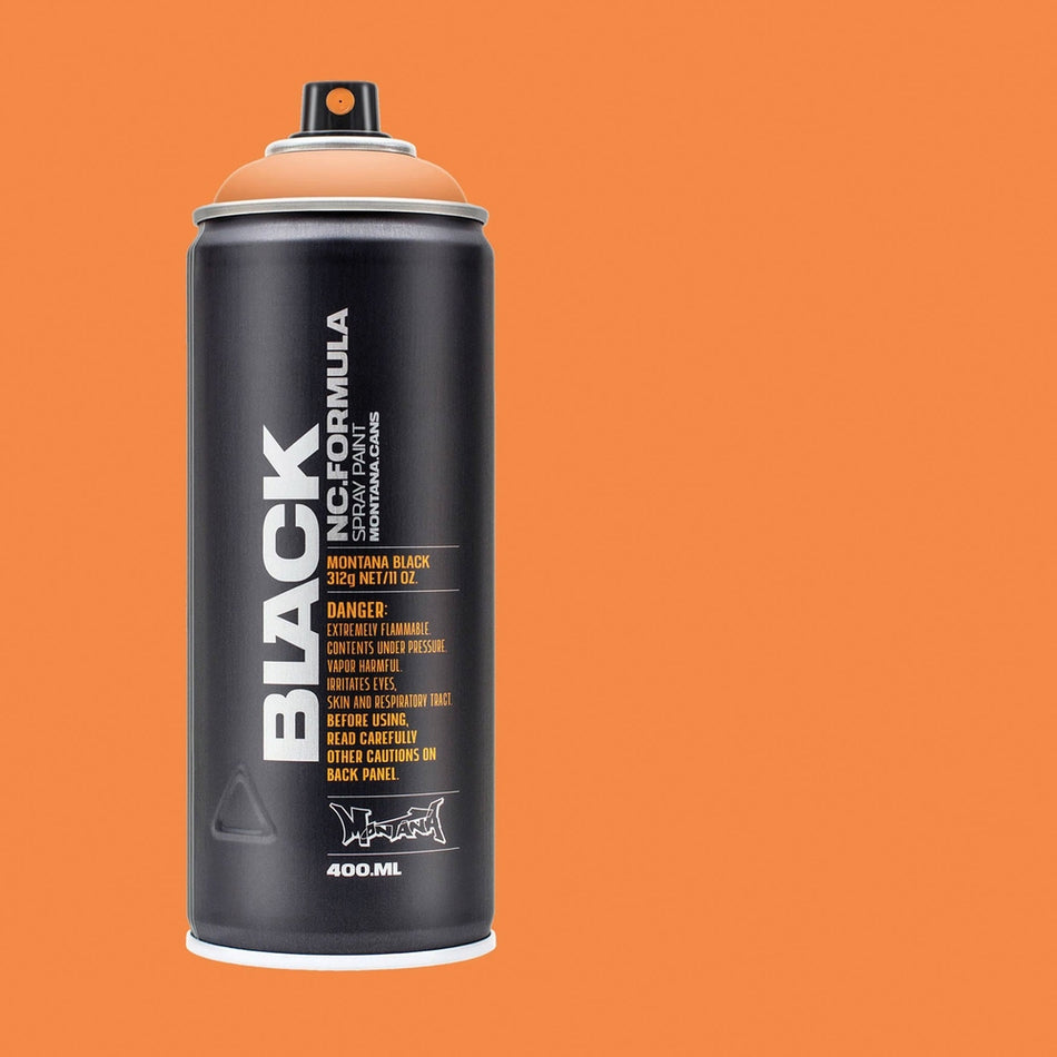 Montana-Cans 01429-1030 Montana Black High-Pressure Cans Spray Color, 400ml Cans, Tomorrow