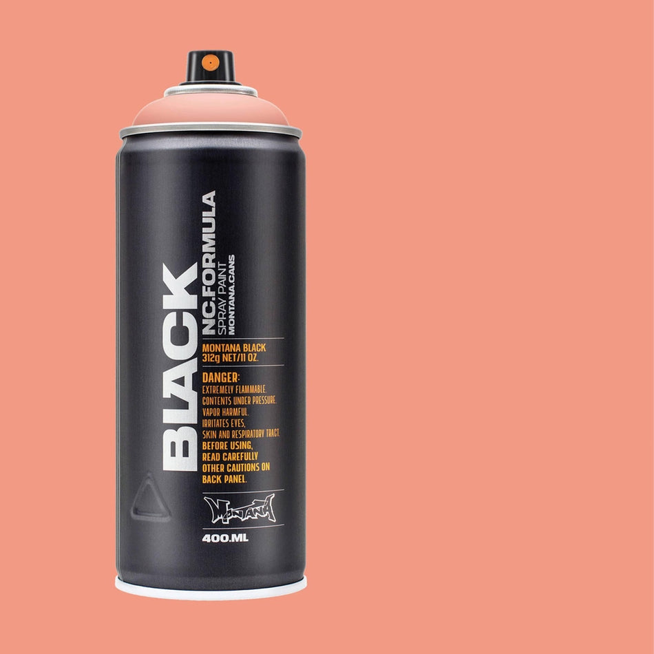 Montana-Cans 01429-1120 Montana Black High-Pressure Cans Spray Color, 400ml Cans, Mr. Crab