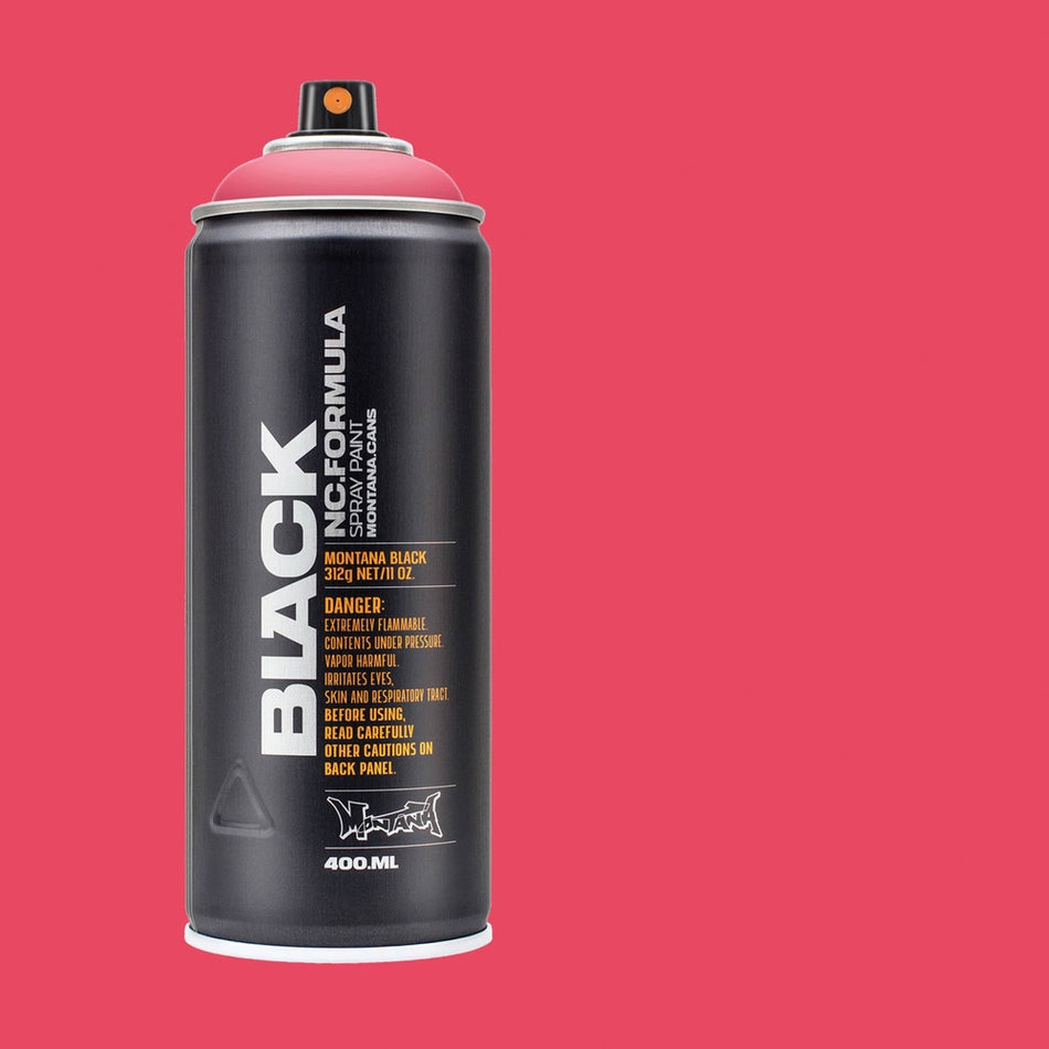 Montana-Cans 01429-1140 Montana Black High-Pressure Cans Spray Color, 400ml Cans, Lollipop