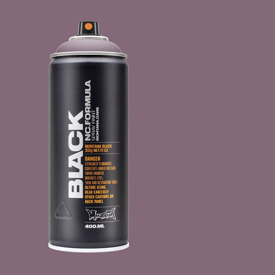 Montana-Cans 01429-1200 Montana Black High-Pressure Cans Spray Color, 400ml Cans, Kidney
