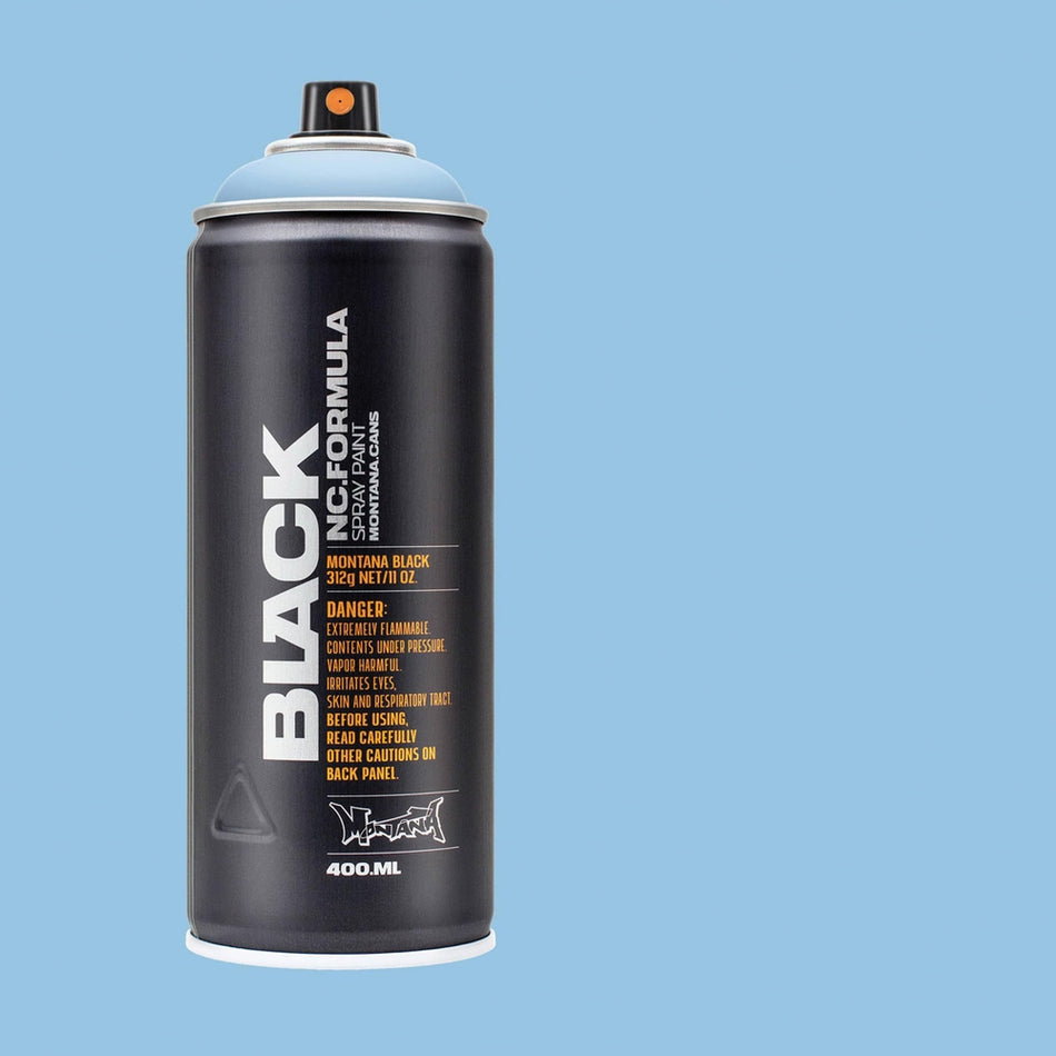 Montana-Cans 01429-1240 Montana Black High-Pressure Cans Spray Color, 400ml Cans, Lenor