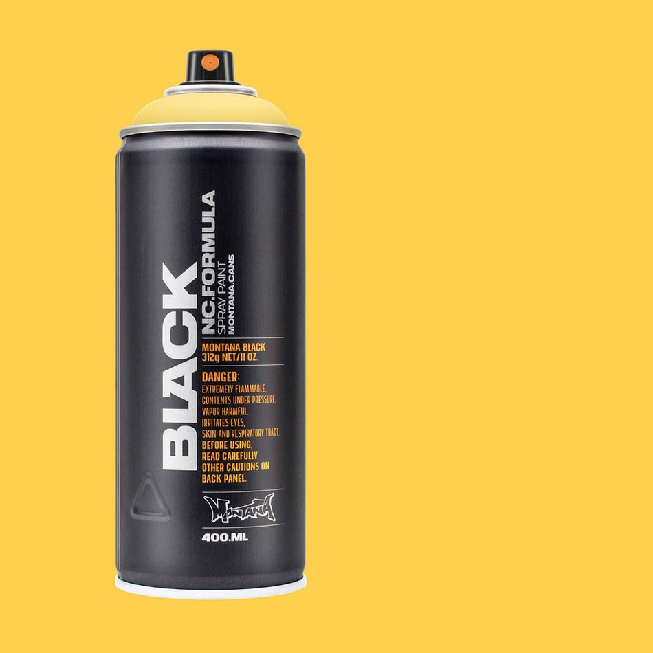 Montana-Cans 01429-1340 Montana Black High-Pressure Cans Spray Color, 400ml Cans, Smash137´s Potato