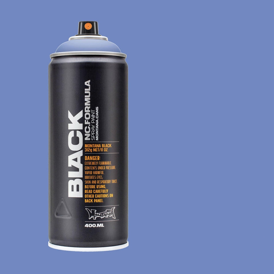 Montana-Cans 01429-1370 Montana Black High-Pressure Cans Spray Color, 400ml Cans, Waltraut