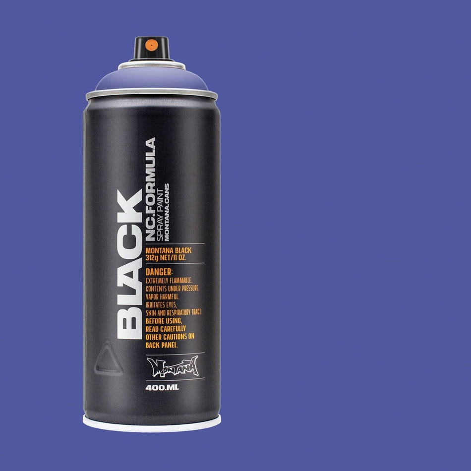 Montana-Cans 01429-1380 Montana Black High-Pressure Cans Spray Color, 400ml Cans, Irmgard