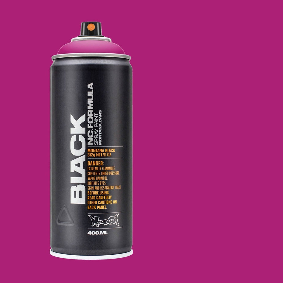 Montana-Cans 01429-1630 Montana Black High-Pressure Cans Spray Color, 400ml Cans, Good Times