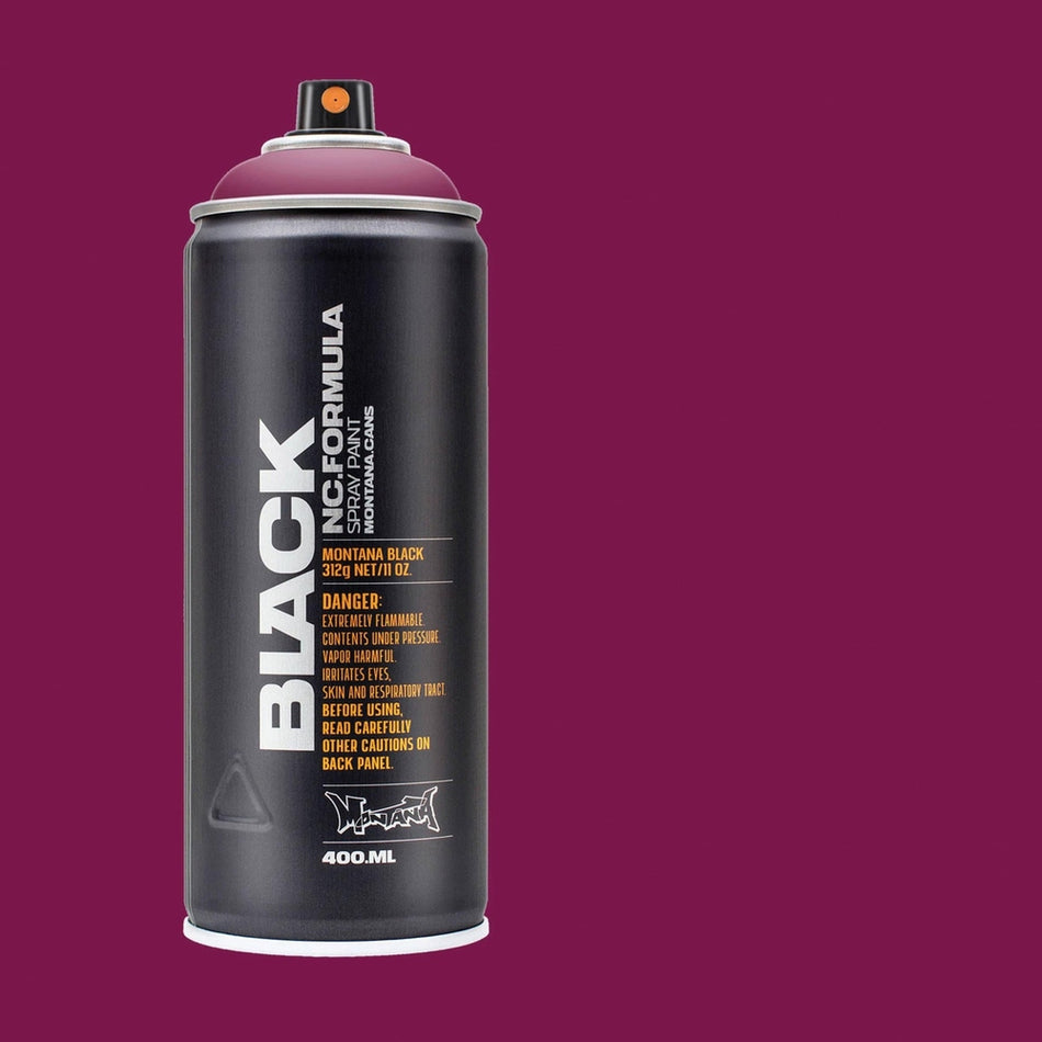 Montana-Cans 01429-1640 Montana Black High-Pressure Cans Spray Color, 400ml Cans, Imperator