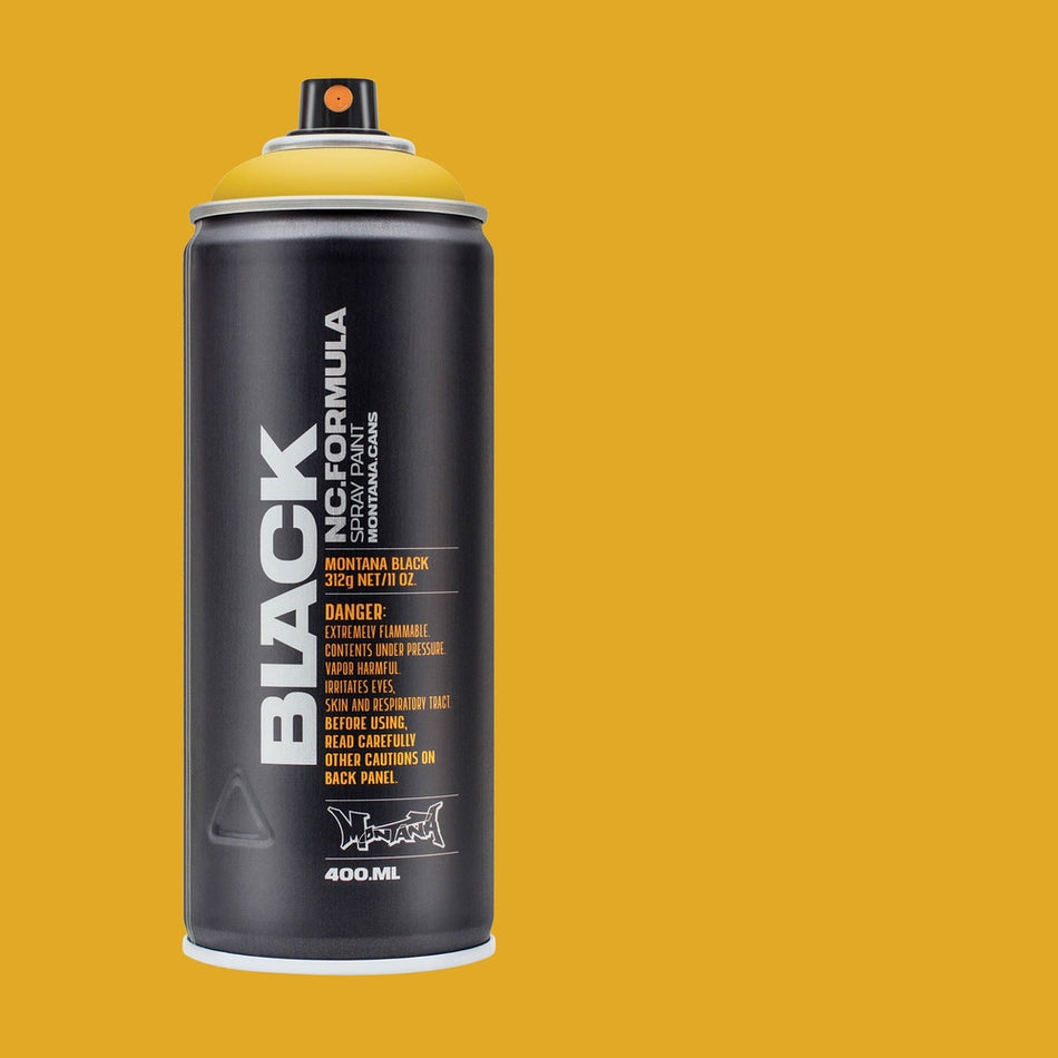 Montana-Cans 01429-2310 Montana Black High-Pressure Cans Spray Color, 400ml Cans, Indian Spice