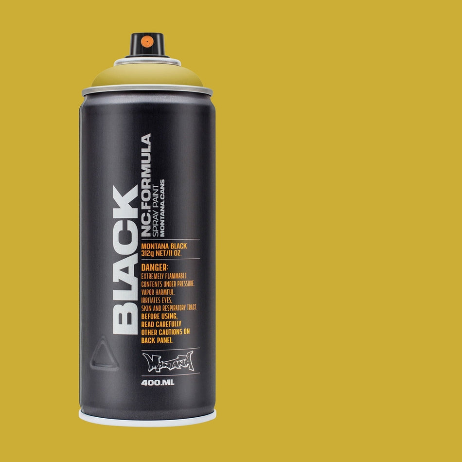 Montana-Cans 01429-2320 Montana Black High-Pressure Cans Spray Color, 400ml Cans, Masala