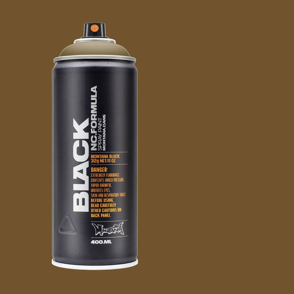Montana-Cans 01429-2340 Montana Black High-Pressure Cans Spray Color, 400ml Cans, Bombay