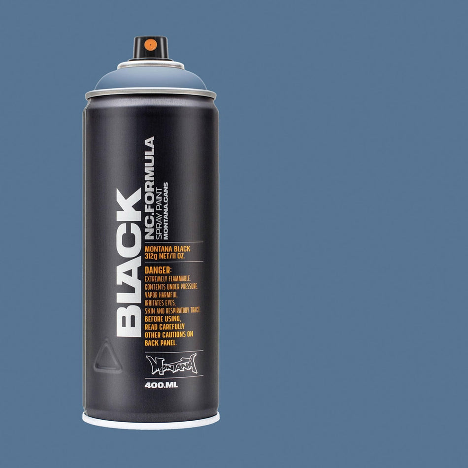 Montana-Cans 01429-2380 Montana Black High-Pressure Cans Spray Color, 400ml Cans, Marlin
