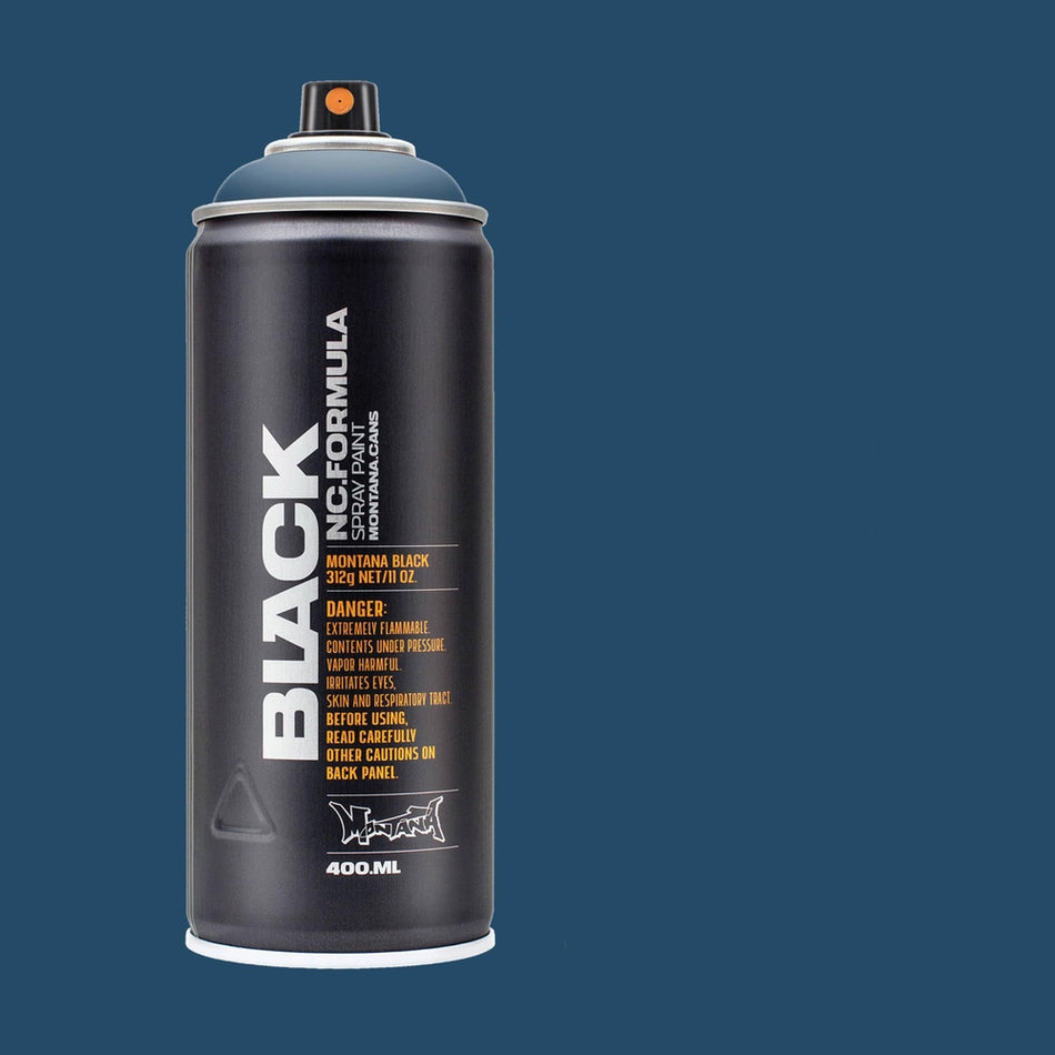 Montana-Cans 01429-2390 Montana Black High-Pressure Cans Spray Color, 400ml Cans, Whale