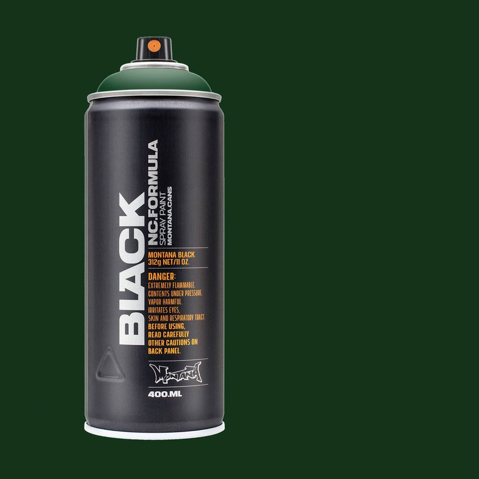 Montana-Cans 01429-2400 Montana Black High-Pressure Cans Spray Color, 400ml Cans, Banknote