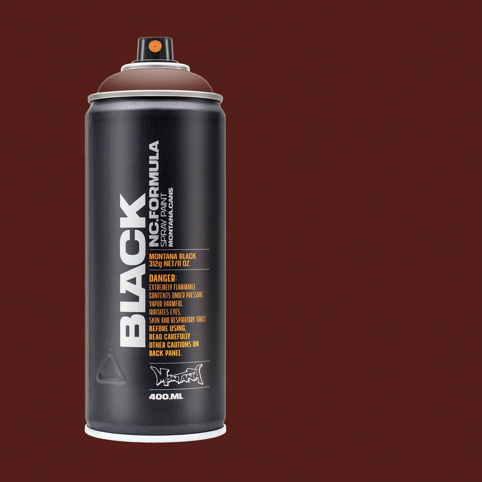 Montana-Cans 01429-3340 Montana Black High-Pressure Cans Spray Color, 400ml Cans, Maroon