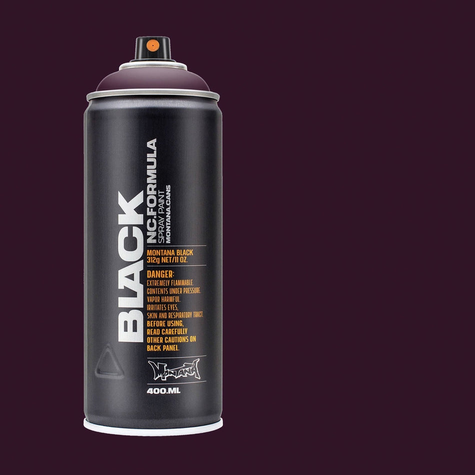 Montana-Cans 01429-3450 Montana Black High-Pressure Cans Spray Color, 400ml Cans, Cherry