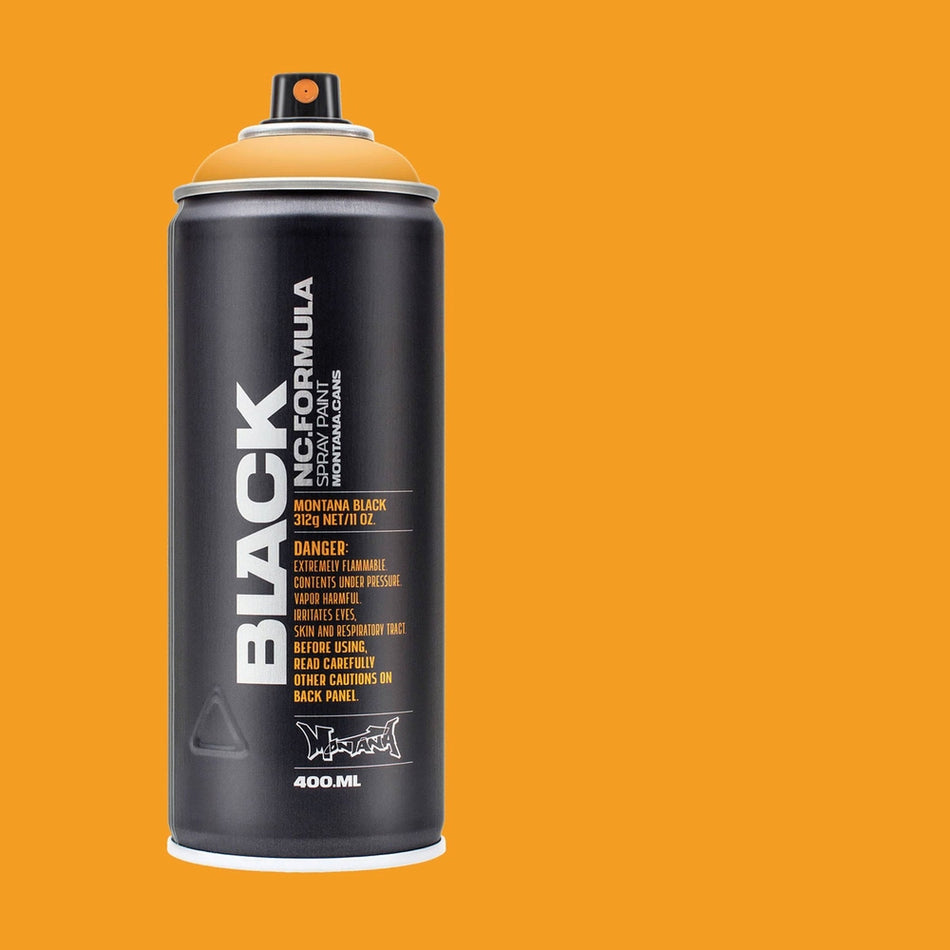 Montana-Cans 01429-4040 Montana Black High-Pressure Cans Spray Color, 400ml Cans, Juice