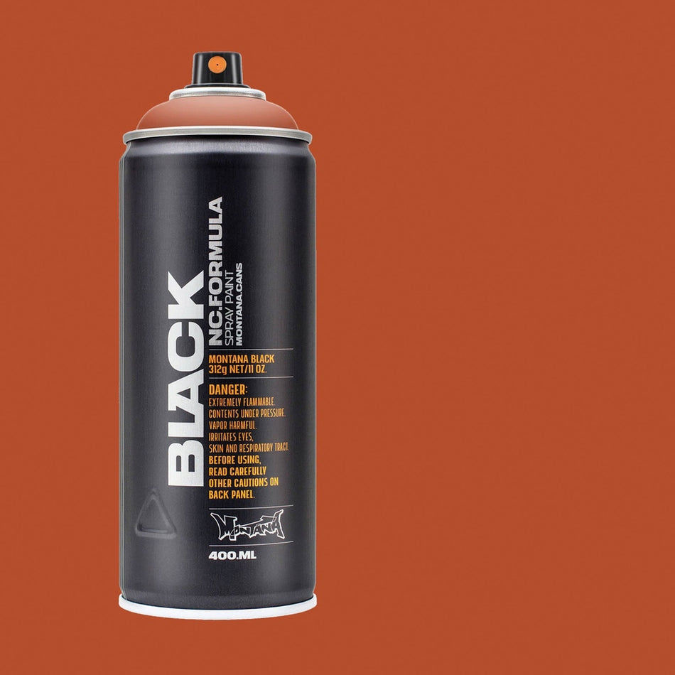 Montana-Cans 01429-4940 Montana Black High-Pressure Cans Spray Color, 400ml Cans, Hazle