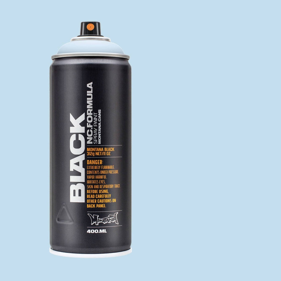 Montana-Cans 01429-5560 Montana Black High-Pressure Cans Spray Color, 400ml Cans, Ice Blue