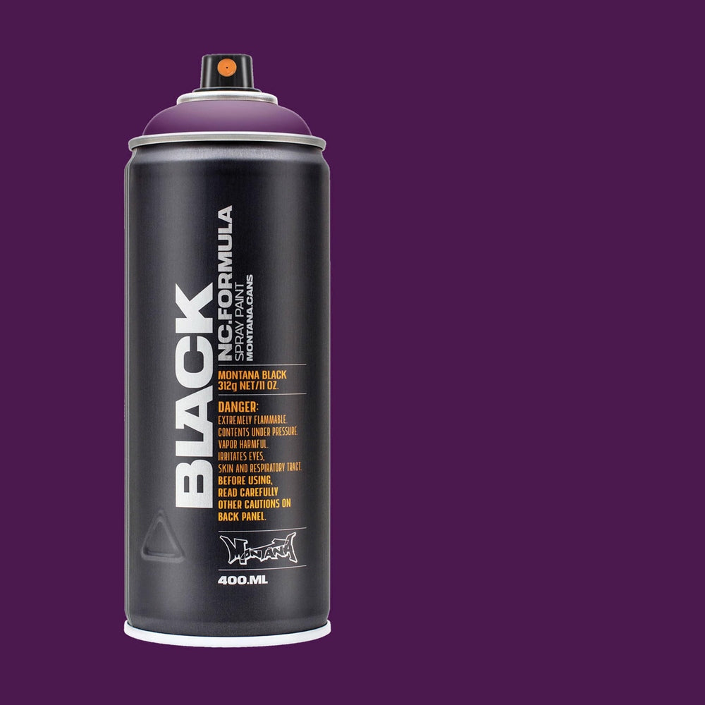 Montana-Cans 01429-5910 Montana Black High-Pressure Cans Spray Color, 400ml Cans, Galaxy