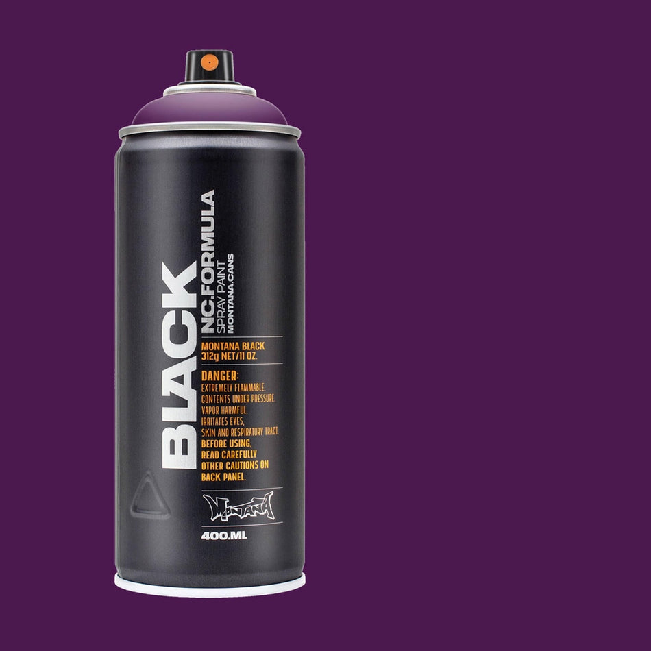 Montana-Cans 01429-5910 Montana Black High-Pressure Cans Spray Color, 400ml Cans, Galaxy