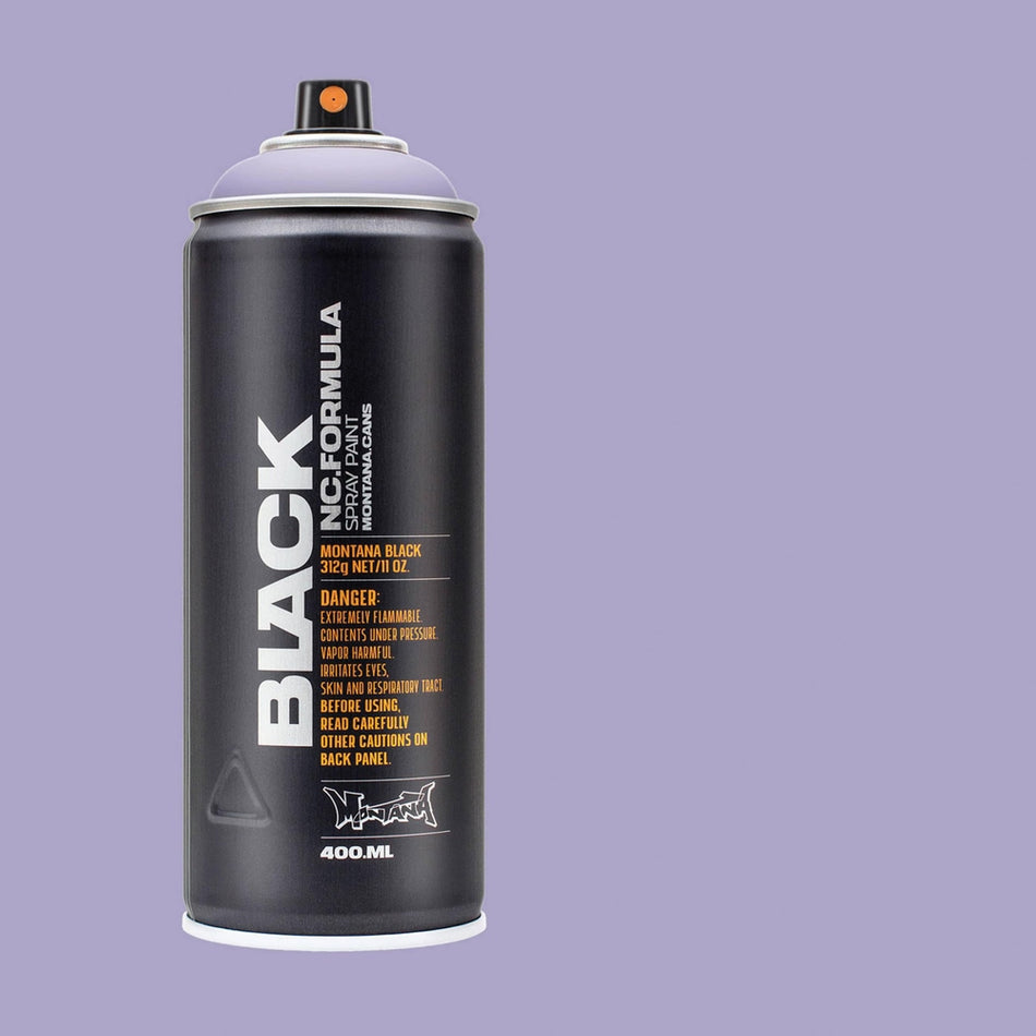 Montana-Cans 01429-6040 Montana Black High-Pressure Cans Spray Color, 400ml Cans, Lavender