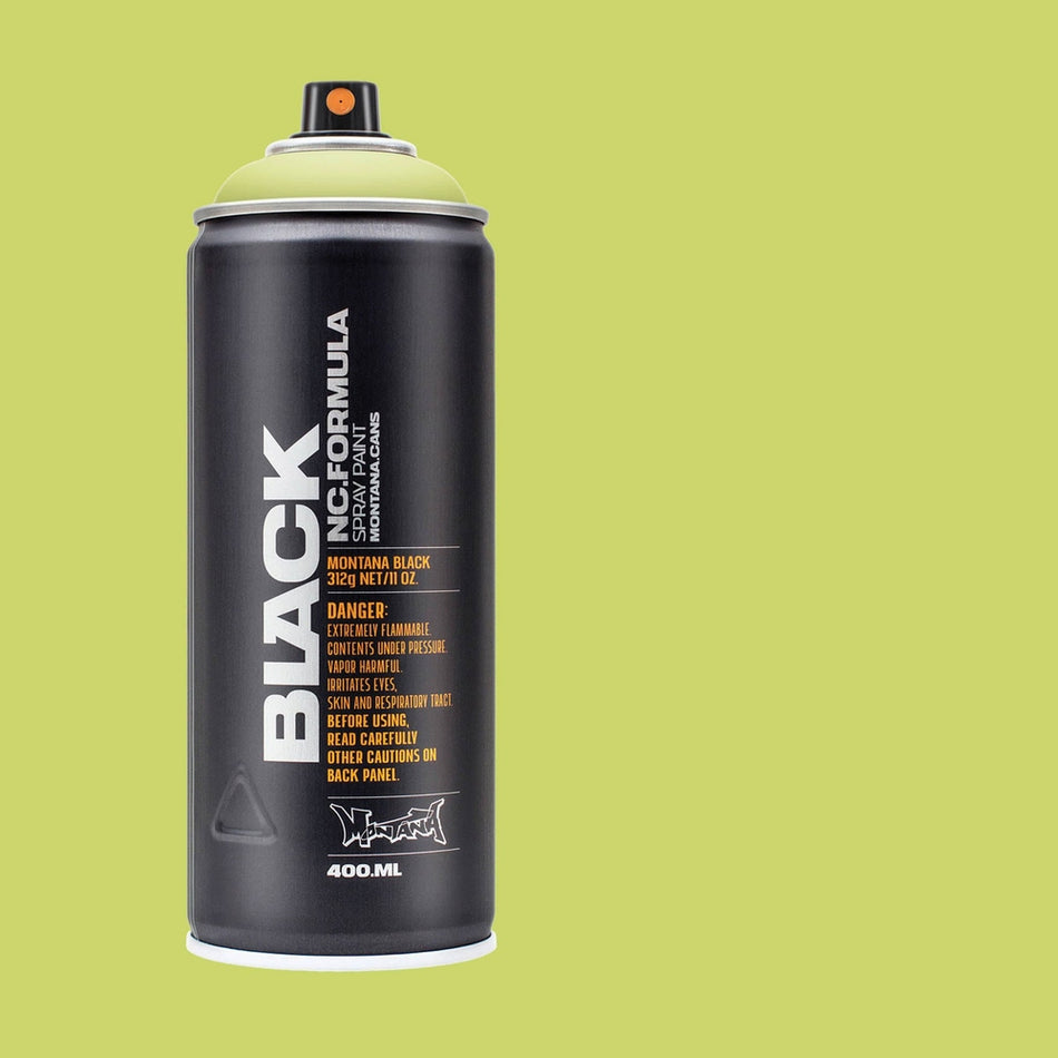 Montana-Cans 01429-7330 Montana Black High-Pressure Cans Spray Color, 400ml Cans, Spring