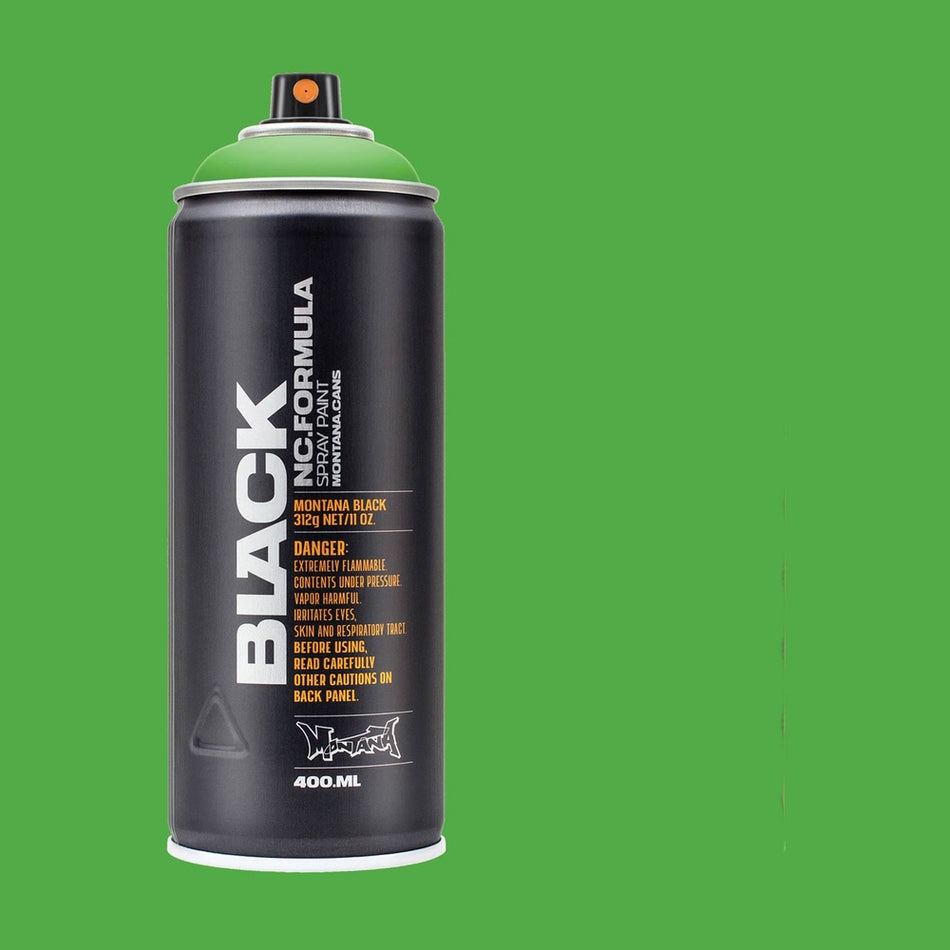 Montana-Cans 01429-7730 Montana Black High-Pressure Cans Spray Color, 400ml Cans, Irish Green