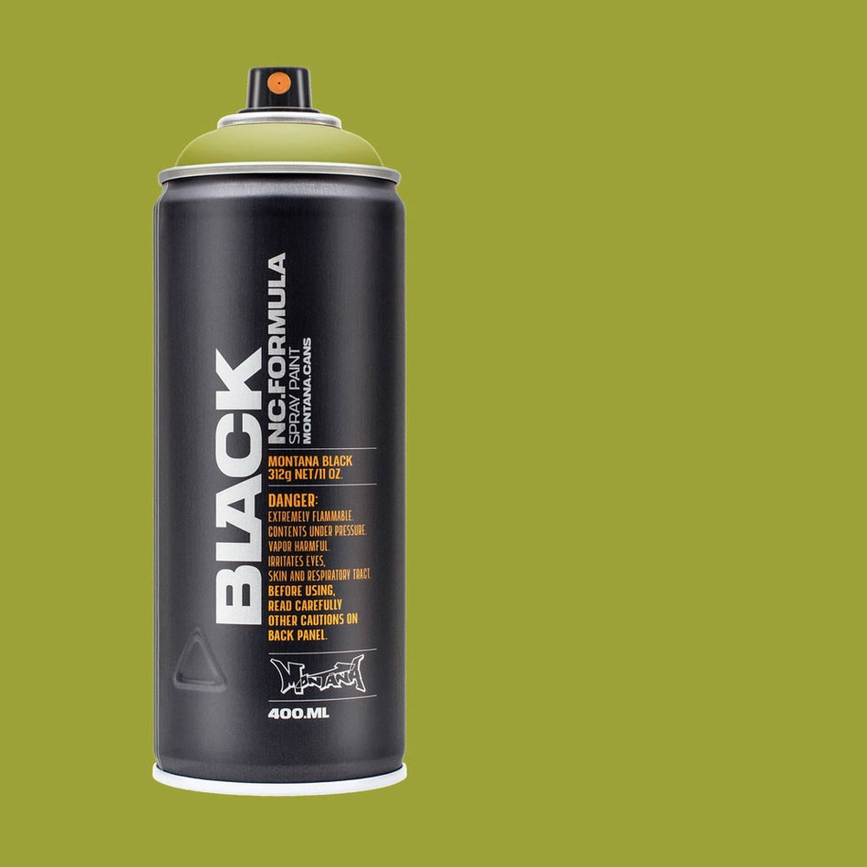 Montana-Cans 01429-8930 Montana Black High-Pressure Cans Spray Color, 400ml Cans, Oasis