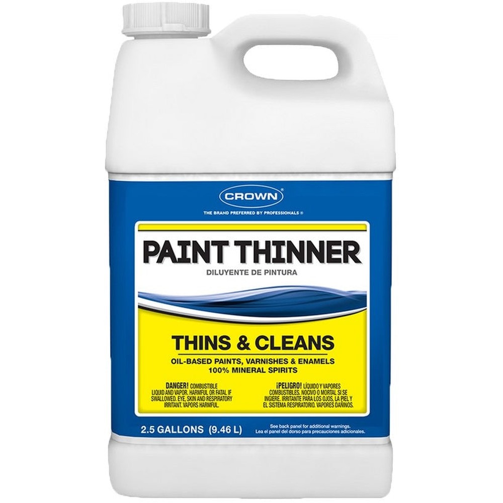 Crown CR.PT.P.25 Paint Thinner, 2.5 Gallons
