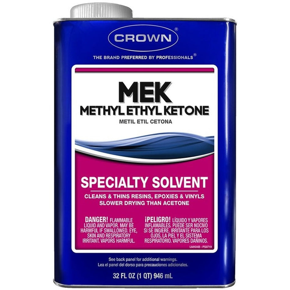 Crown CR.MK.M.64 Methyl Ethyl Ketone (MEK), 1 Quart