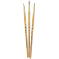 Princeton Art & Brush 06223-9105 Real Value Brush Set - 9105, Synthetic Sable, Short Handle, Set of 3