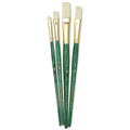 Princeton Art & Brush 06223-9112 Real Value Brush Set - 9112, Bristle, Short Handle, Set of 4