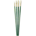 Princeton Art & Brush 06223-9118 Real Value Brush Set - 9118, Bristle, Long Handle, Set of 4