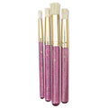 Princeton Art & Brush 06223-9180 Real Value Brush Set - 9180, Bristle, Short Handle, Set of 4