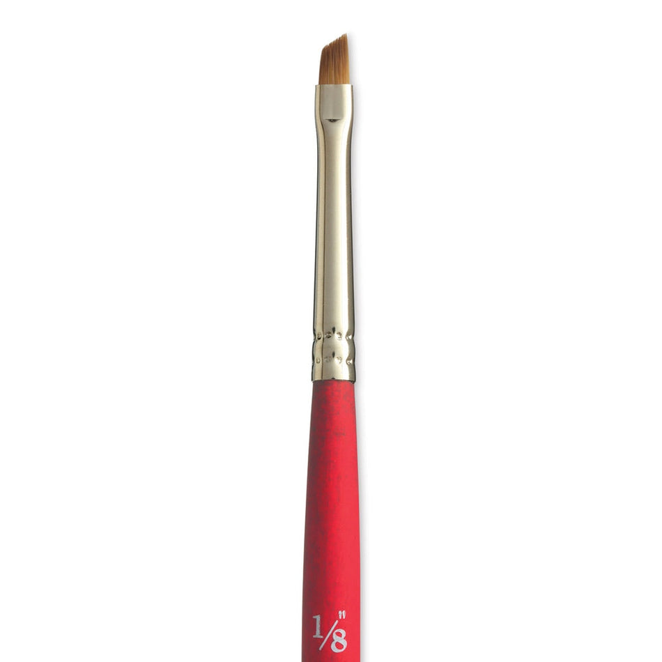 Princeton Velvetouch Series 3950 Synthetic Brush - Angular Shader, 1/8"
