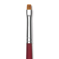 Princeton Velvetouch Series 3900 Synthetic Brush - Bright, Long Handle, Size 4