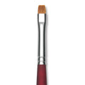 Princeton Velvetouch Series 3900 Synthetic Brush - Bright, Long Handle, Size 6