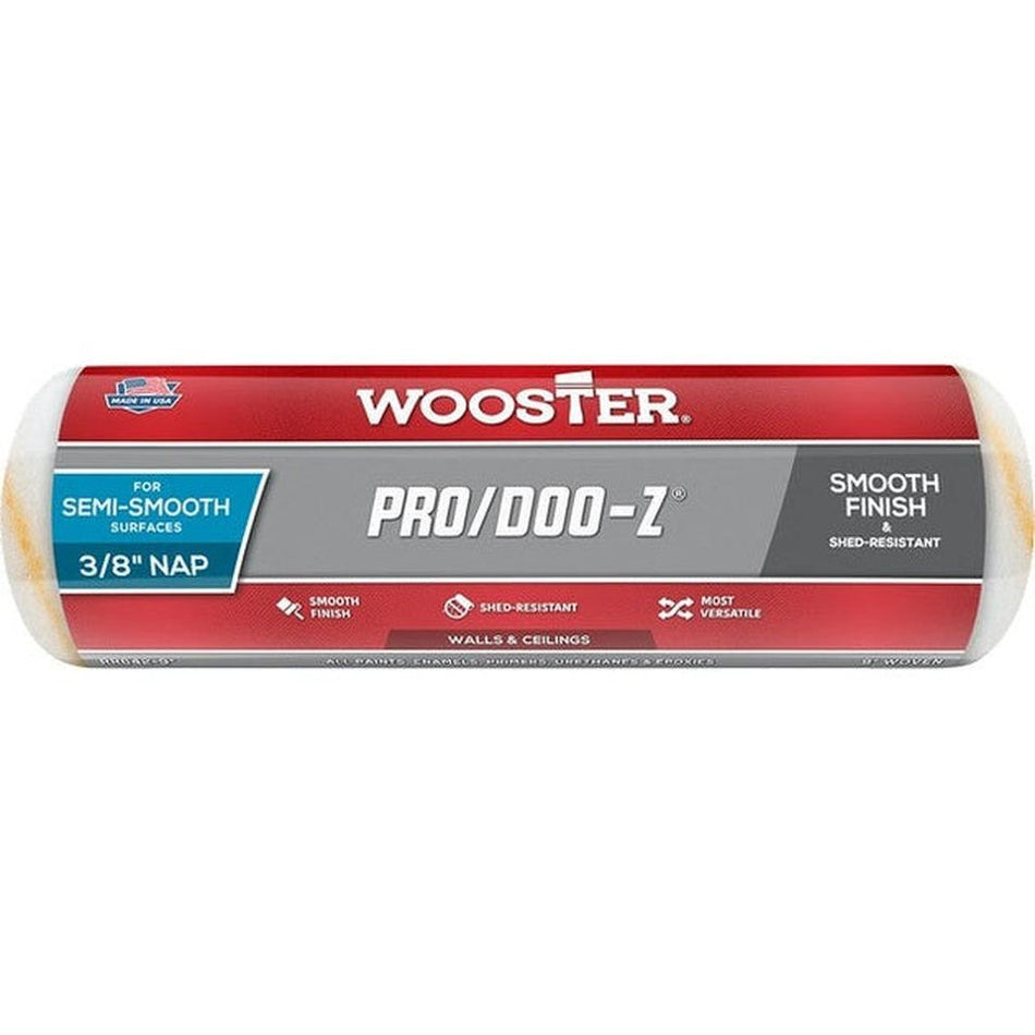 Wooster RR642 9" Pro/Doo-Z 3/8" Nap Roller Cover