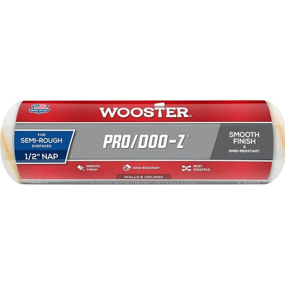 Wooster RR643 9" Pro/Doo-Z ½" Nap Roller Cover