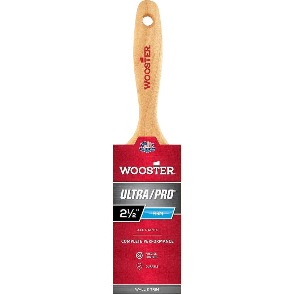 Wooster 4176 2.5" Ultra/Pro Firm Flat Beavertail Brush
