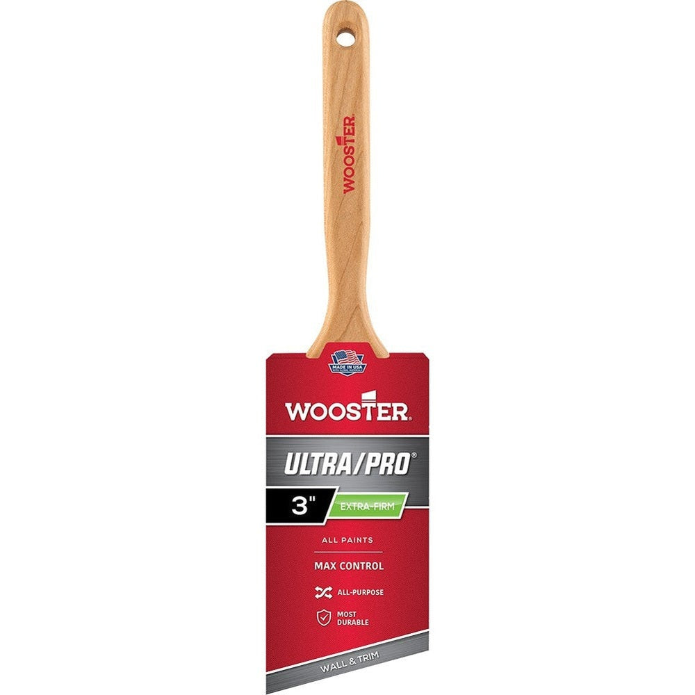 Wooster 4153 3" Ultra/Pro Extra-Firm Angle Sash Brush