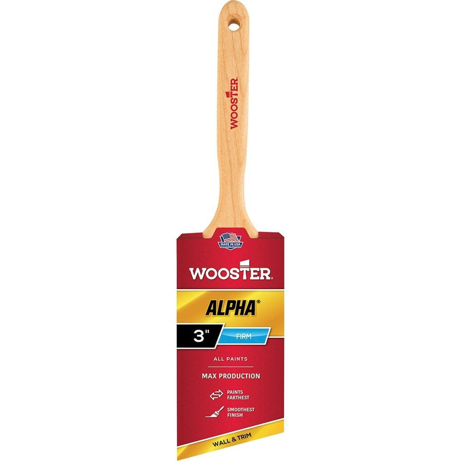 Wooster 4231 3" Alpha Angle Sash Brush