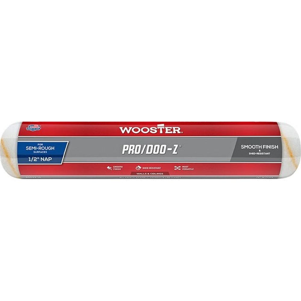 Wooster RR643 14" Pro/Doo-Z ½" Nap Roller Cover