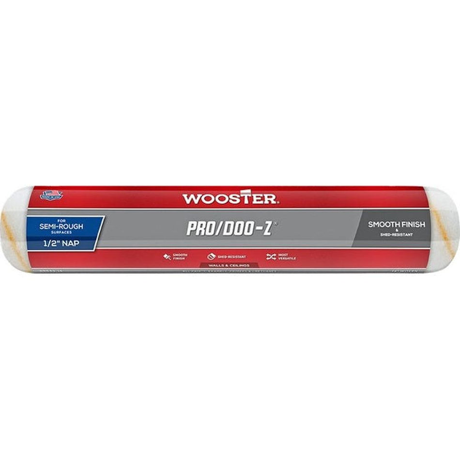 Wooster RR643 14" Pro/Doo-Z ½" Nap Roller Cover