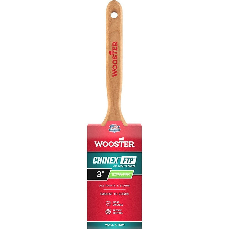Wooster 4412 3" Chinex FTP Flat Sash Brush